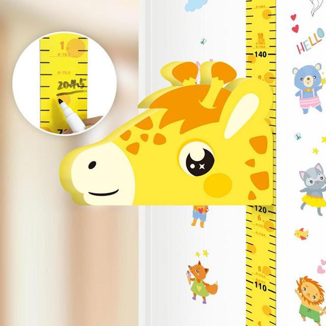 Height Wall Sticker Magnetic Kids Height Growth Chart Height Measure Chart  3D Animal Wall Decal Ruler For Boys Girls Room Wall - AliExpress